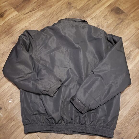 Cabela's Black Full Zip Waterproof Men's Jacket Sz XLT - Picture 5 of 5